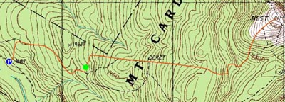 Mt. Cardigan - New Hampshire - FranklinSites.com Hiking Trip Report