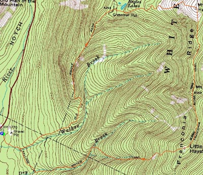 Mt. Lafayette, Mt. Truman, Mt. Lincoln, Little Haystack Mountain - New ...